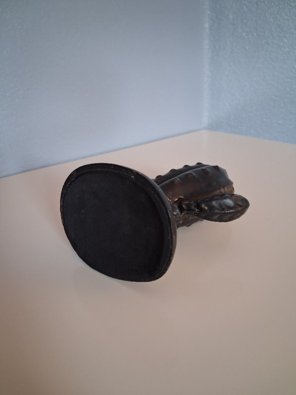 Metal Cactus Doorstop Southwest Decor approx 3 pounds - Picture 3 of 7